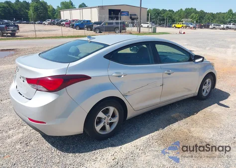 2015 Hyundai Elantra Se z USA, uszkodzony, nr VIN 5NPDH4AE1FH631203